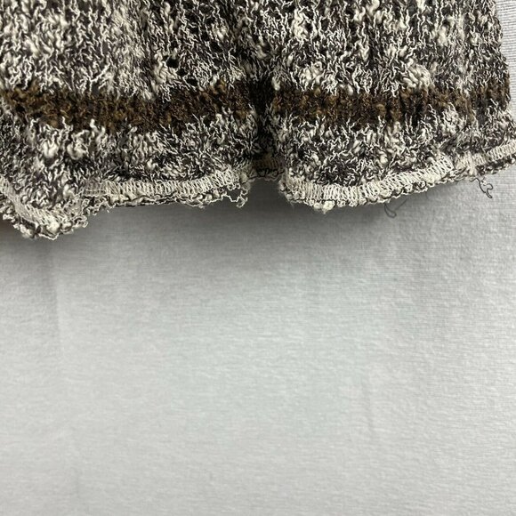 Free People Split Back Striped Tunic Frayed top - Picture 3 of 9